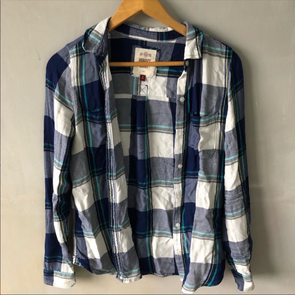 SO Perfect Plaid Shirt